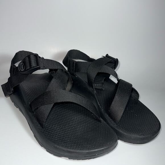 Chaco classic men’s sandals in black size 9 - Picture 1 of 7
